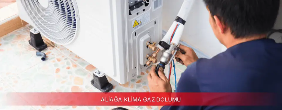 Aliağa İlçemi ECA Klima Gaz Dolumu
